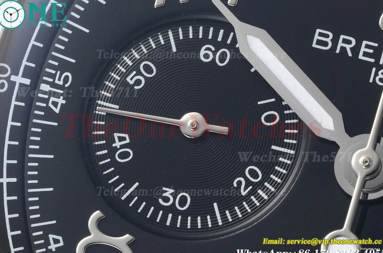 Dial 42mm SS Premier V2 LE Mod A7750 Chronograph Black B01 BLSF 0313